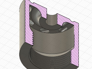 SILENCER SOUND MODERATOR UNEF 1-2X28 22LR 3D Baskı Modeli