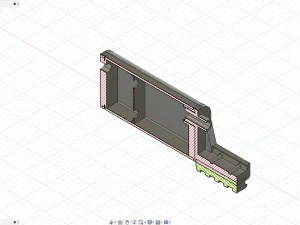 AIRGUN SILENCER SOUND MODERATOR FOR PISTOL 3D Print Model