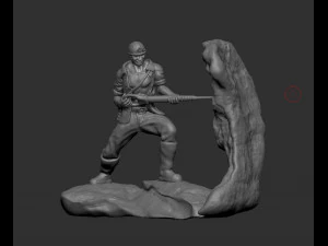 Miner 3D Print Model