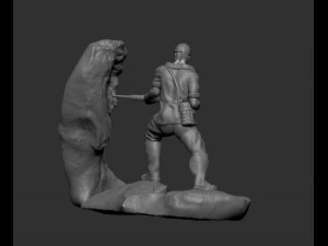 Miner 3D Print Model