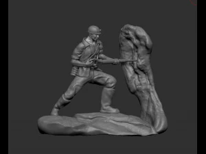 Miner 3D Print Model