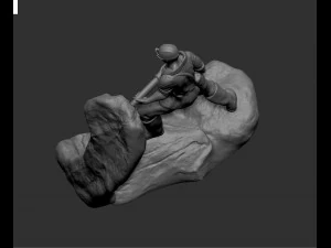 Miner 3D Print Model