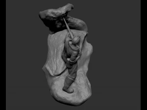 Miner 3D Print Model