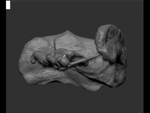 Miner 3D Print Model