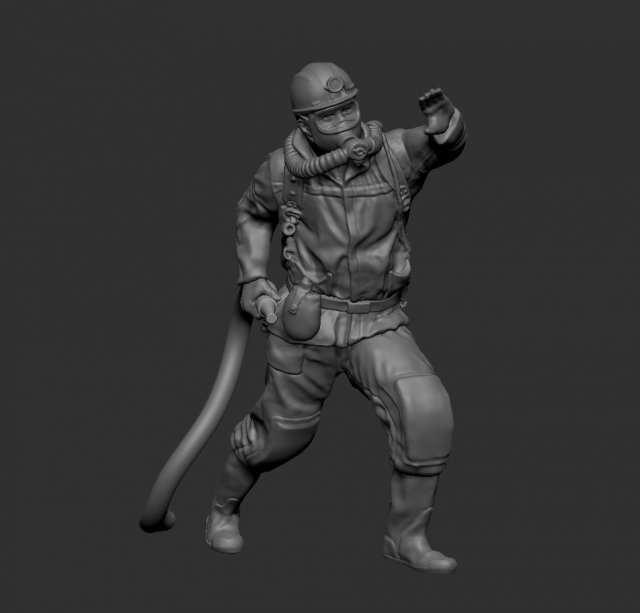 RESCUE MAN Model Cetak 3D .c4d .max .obj .3ds .fbx .stl .blend 