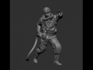 RESCUE MAN 3D Print Model