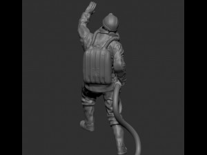 RESCUE MAN Model Cetak 3D