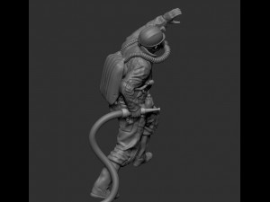 RESCUE MAN Model Cetak 3D