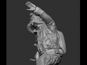 RESCUE MAN Model Cetak 3D