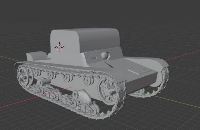 T-26T Modelo 3D .c4d .max .obj .3ds .fbx .stl .blend 