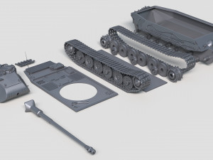 VK4502 P Hintern 3D Baskı Modeli