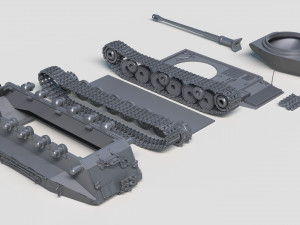 VK4502 P Hintern 3D Baskı Modeli
