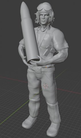 Carrista Espaol Modelo de Impressão 3D .c4d .max .obj .3ds .fbx .stl .blend