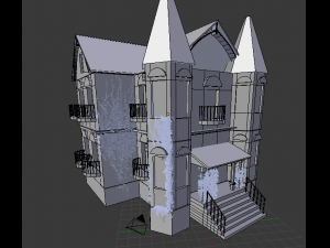 Old house 3D 模型