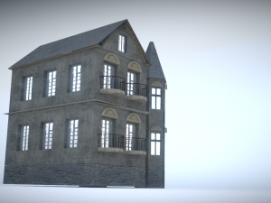 Old house 3D 模型