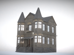 Old house 3D 模型