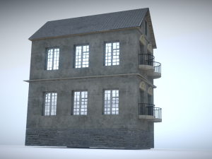 Old house 3D 模型