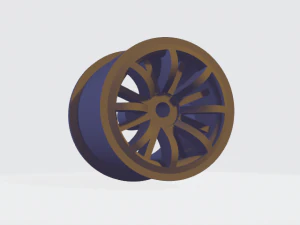 Hotwheels custom wheels OD 8mm OD 7mm 3D Print Model