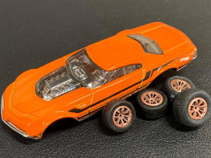 Hotwheels custom wheels OD 8mm OD 7mm Modello di stampa 3D
