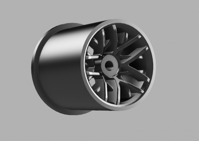 Hotwheels custom wheels a collection of 9 sizes 3D Print Models .c4d .max .obj .3ds .fbx .lwo .lw .lws