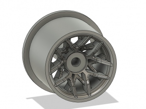 Hotwheels custom wheels OD 8mm OD 7mm Modèles 3D en vedette