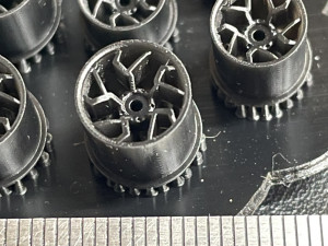 Hotwheels custom wheels OD 9mm OD 8mm OD 7mm 3D-Druckmodell