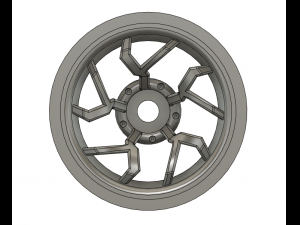 Hotwheels custom wheels OD 9mm OD 8mm OD 7mm 3D-Druckmodell
