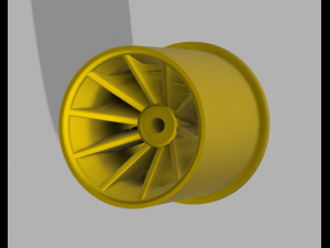 Hotwheels custom wheels - OD 9mm OD 8mm 3D 打印模型