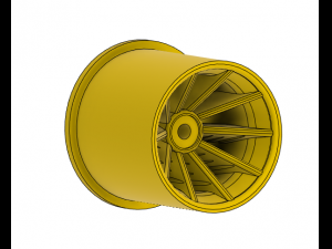 Hotwheels custom wheels - OD 9mm OD 8mm Modelo de impresión 3D