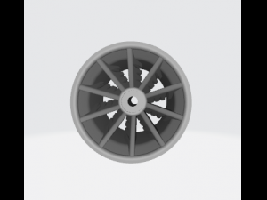 Hotwheels custom wheels - OD 9mm OD 8mm Modelo de impresión 3D