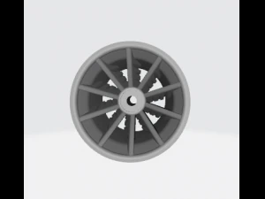 Hotwheels custom wheels - OD 9mm OD 8mm 3D Print Model