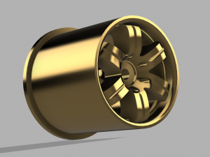 Hotwheels custom wheels OD 9mm OD 8mm 3D 打印模型