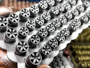 Hotwheels custom wheels OD 9mm OD 8mm 3D printmodel