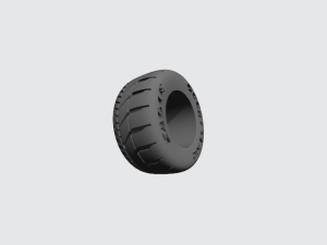 Hotwheels custom wheels tires set OD11mm ID6mm 3Dプリントモデル