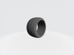 Hotwheels custom wheels tires set OD 11mm ID 8mm 3D Print Model