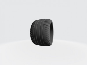 Hotwheels custom wheels tires set OD 11mm ID 8mm 3D Print Model