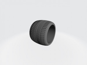 Hotwheels custom wheels tires set OD 11mm ID 8mm 3D Print Model