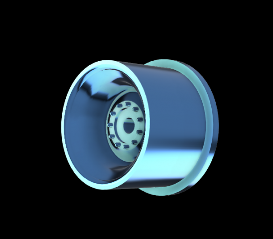 Hotwheels custom wheels OD 7mm OD 6mm Modelo de Impressão 3D .c4d .max .obj .3ds .fbx .stl .blend 