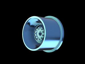 Hotwheels custom wheels OD 7mm OD 6mm 3D-Druckmodell