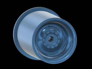 Hotwheels custom wheels OD 7mm OD 6mm Modelo de Impressão 3D