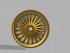 Hotwheels custom wheels OD 8mm OD 9mm 3D 打印模型
