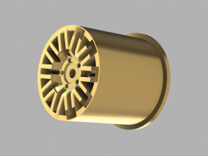 Hotwheels custom wheels OD 8mm OD 9mm 3D-Druckmodell