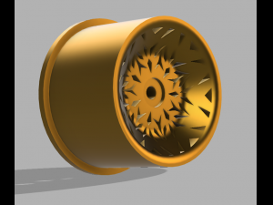 Hotwheels custom wheels OD 8mm OD 10mm 3D 打印模型