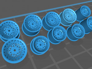 Hotwheels custom wheels OD 8mm OD 10mm 3D 打印模型