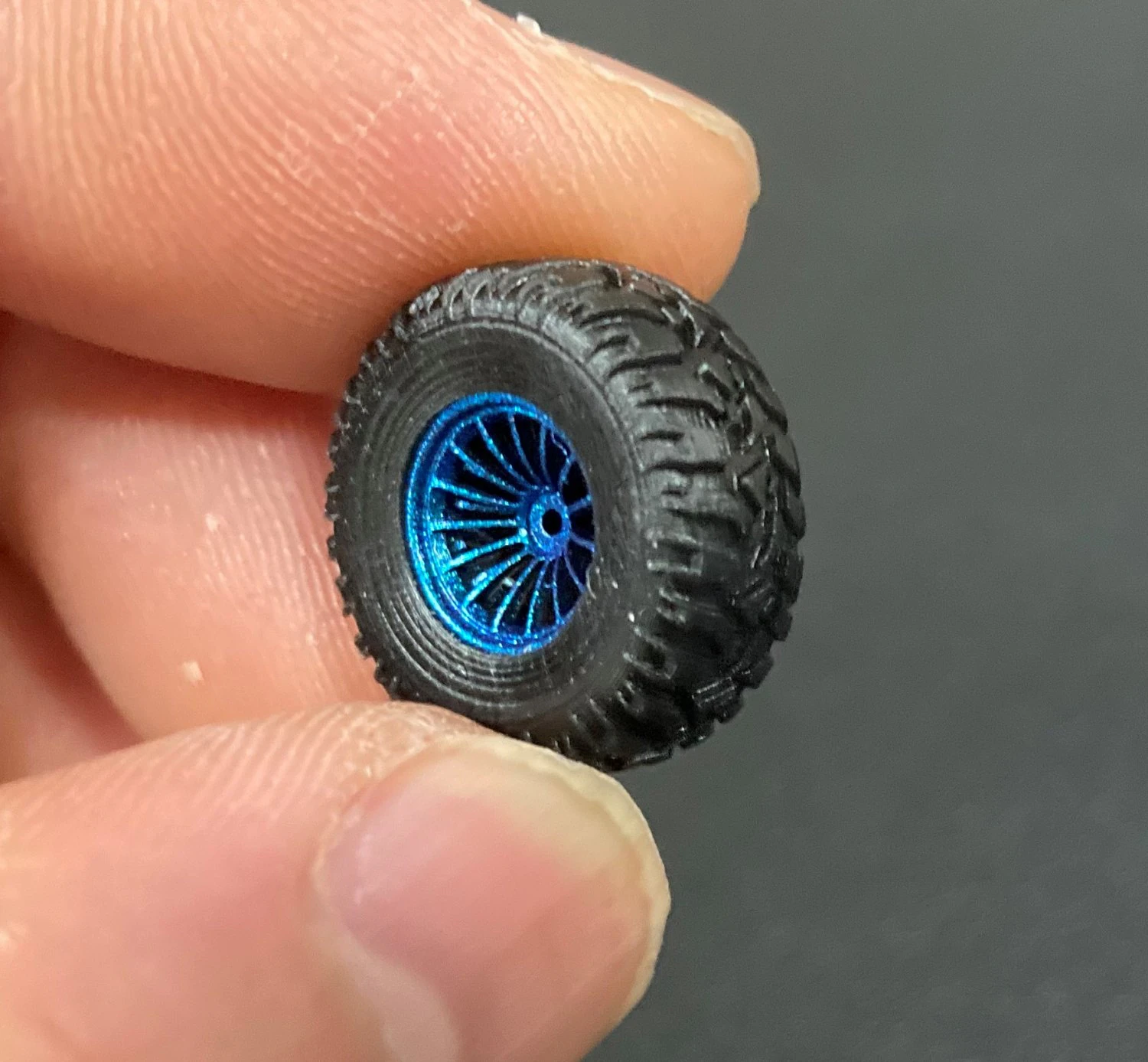Hotwheels custom Off-Road Tires OD17mm ID9mm 3D Print Model .c4d .max .obj .3ds .fbx .stl .blend 