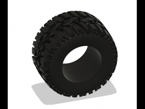 Hotwheels custom Off-Road Tires OD17mm ID9mm 3D Принт Модель