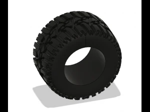 Hotwheels custom Off-Road Tires OD17mm ID9mm 3D Print Model