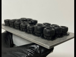 Hotwheels custom Off-Road Tires OD17mm ID9mm 3D Принт Модель