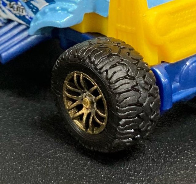 Hotwheels custom Off-Road Tires OD15mm ID9mm 3D Print Model .c4d .max .obj .3ds .fbx .stl .blend 