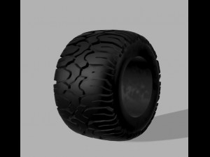 Hotwheels custom Off-Road Tires OD15mm ID9mm 3D Print Model